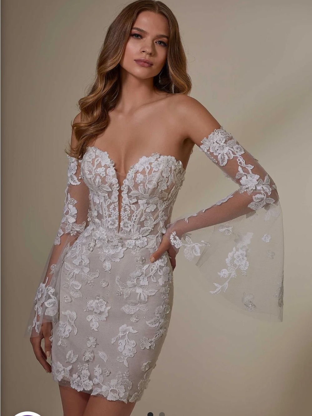 Morilee 11476 sleeves only